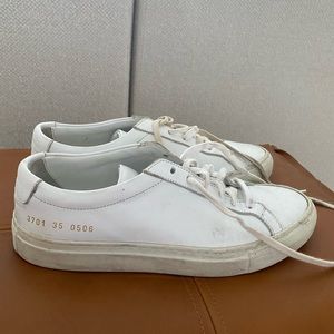 Lightly worn Common Projects